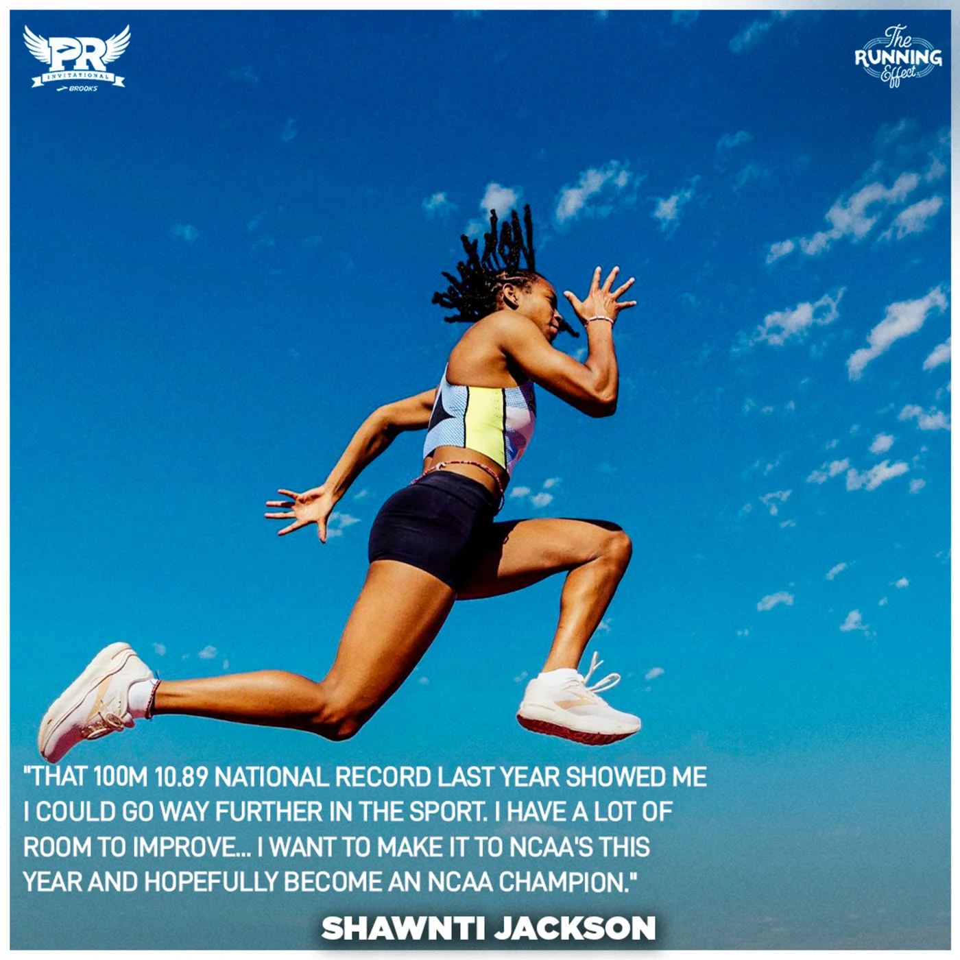 A Conversation With The Fastest Female High Schooler Of ALL TIME Shawnti Jackson 100m Record Holder & Brooks NIL Athlete