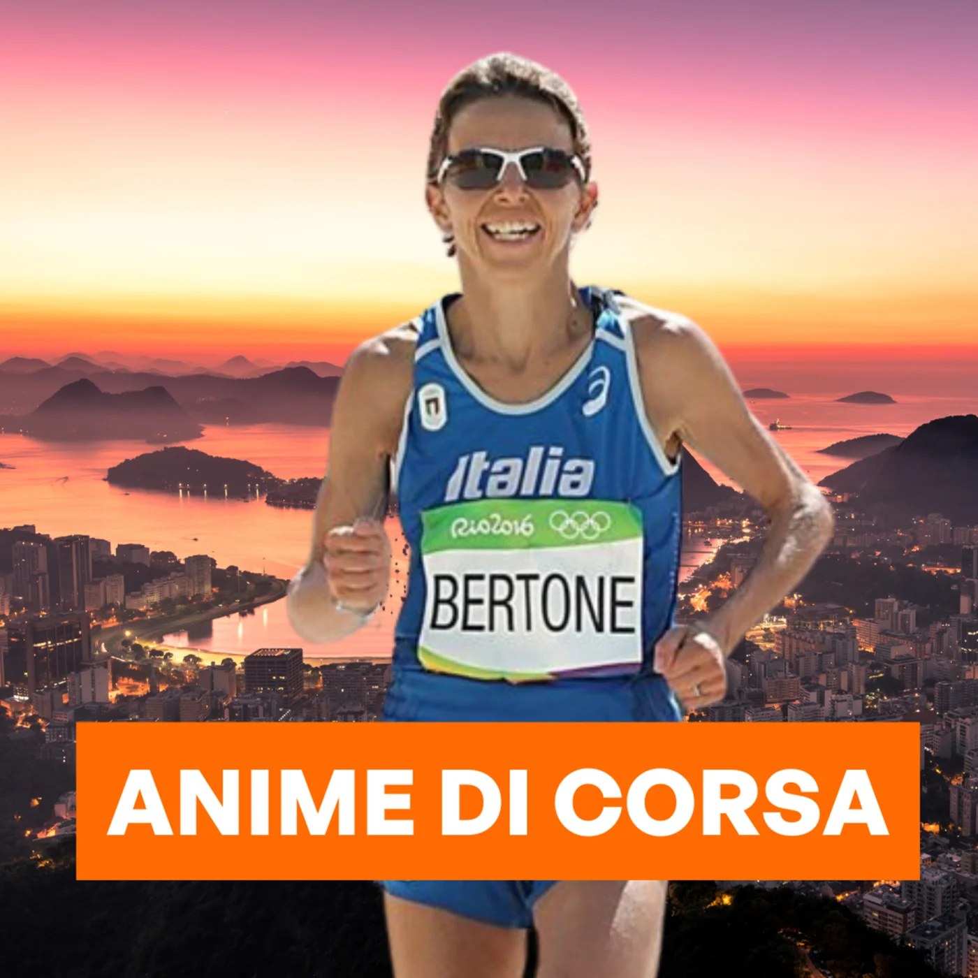 Ex record del mondo in maratona W45: Catherine Bertone