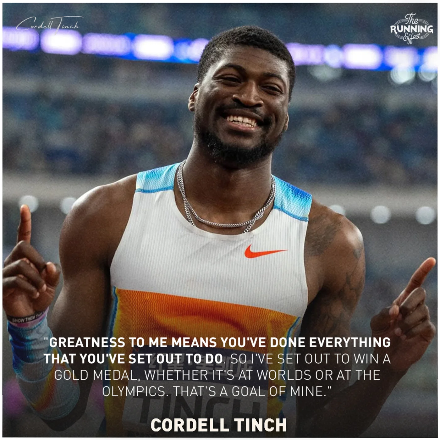 Raw Talent. Real Grit. Unreal Times. The Cordell Tinch Episode Is Track & Field’s Hollywood Script