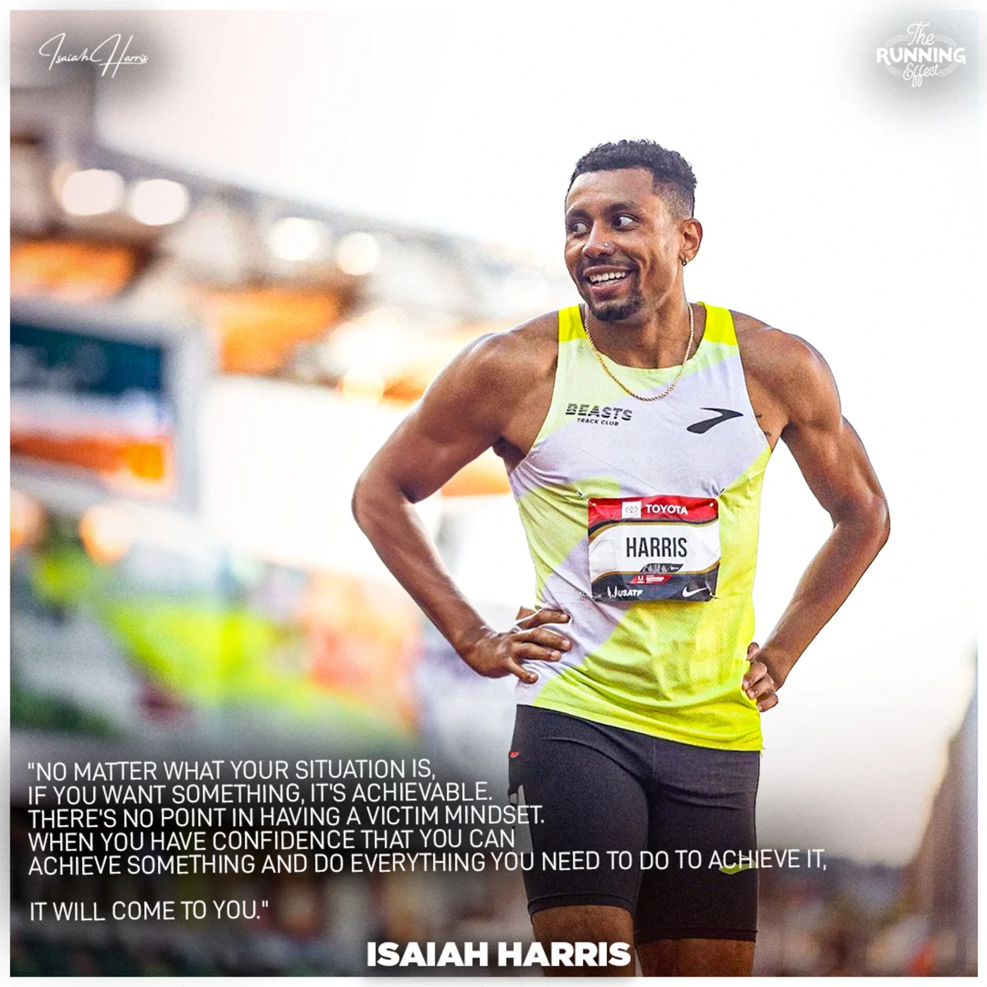 The Story Of Isaiah Harris: From Tough Beginnings To The World Championships
