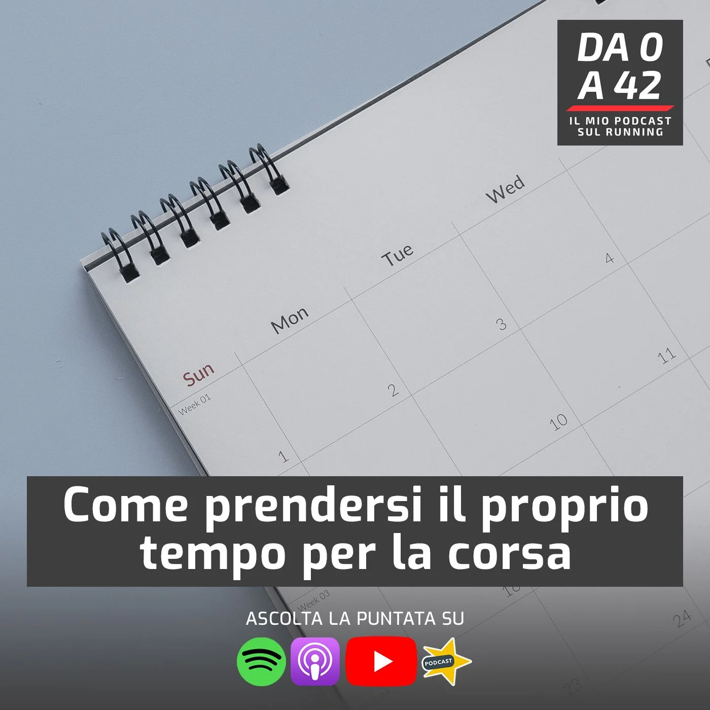 Da 0 a 42 - Il mio podcast sul running