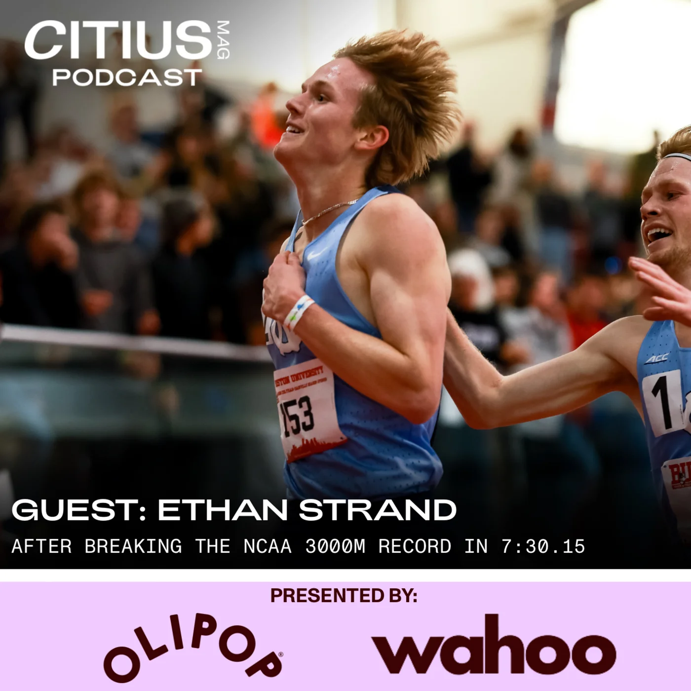 UNC’s Ethan Strand After Running 7:30.15 To Break NCAA 3000m Record | On His Breakout Season, Training With Parker Wolfe + Growing Up In The Sport