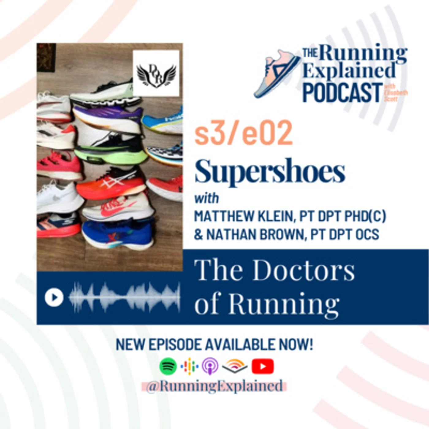 *s3/e02 Supershoes with Doctors of Running (@doctorsofrunning) Dr. Matt Klein & Dr. Nathan Brown