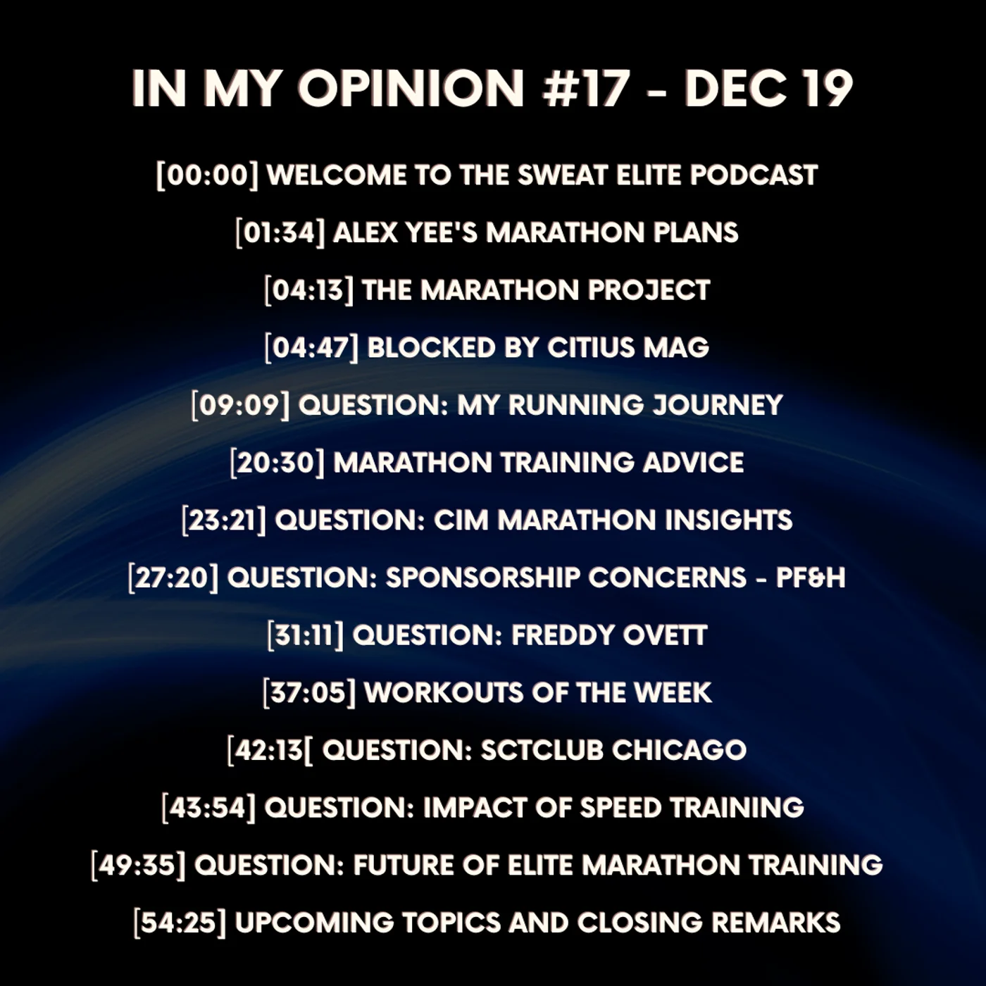Sweat Elite Podcast