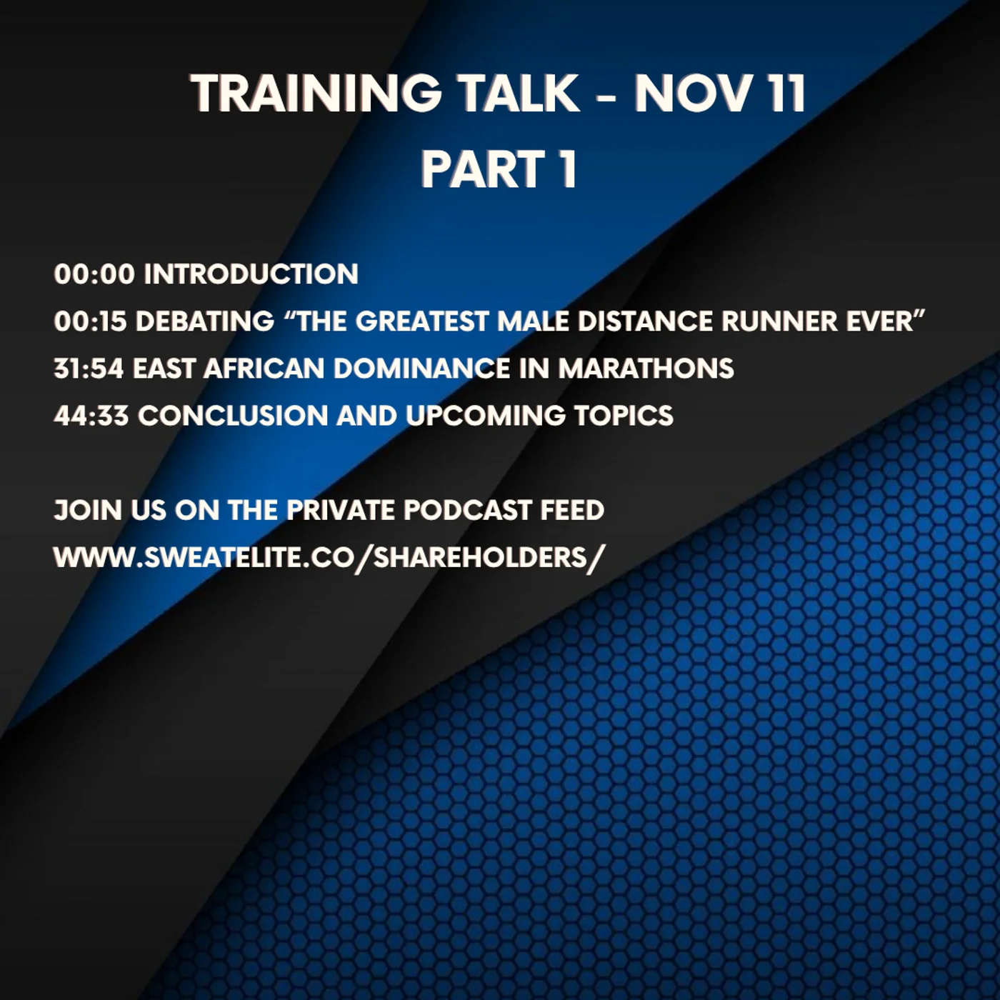 Who is the Greatest Male Distance Runner of All Time?