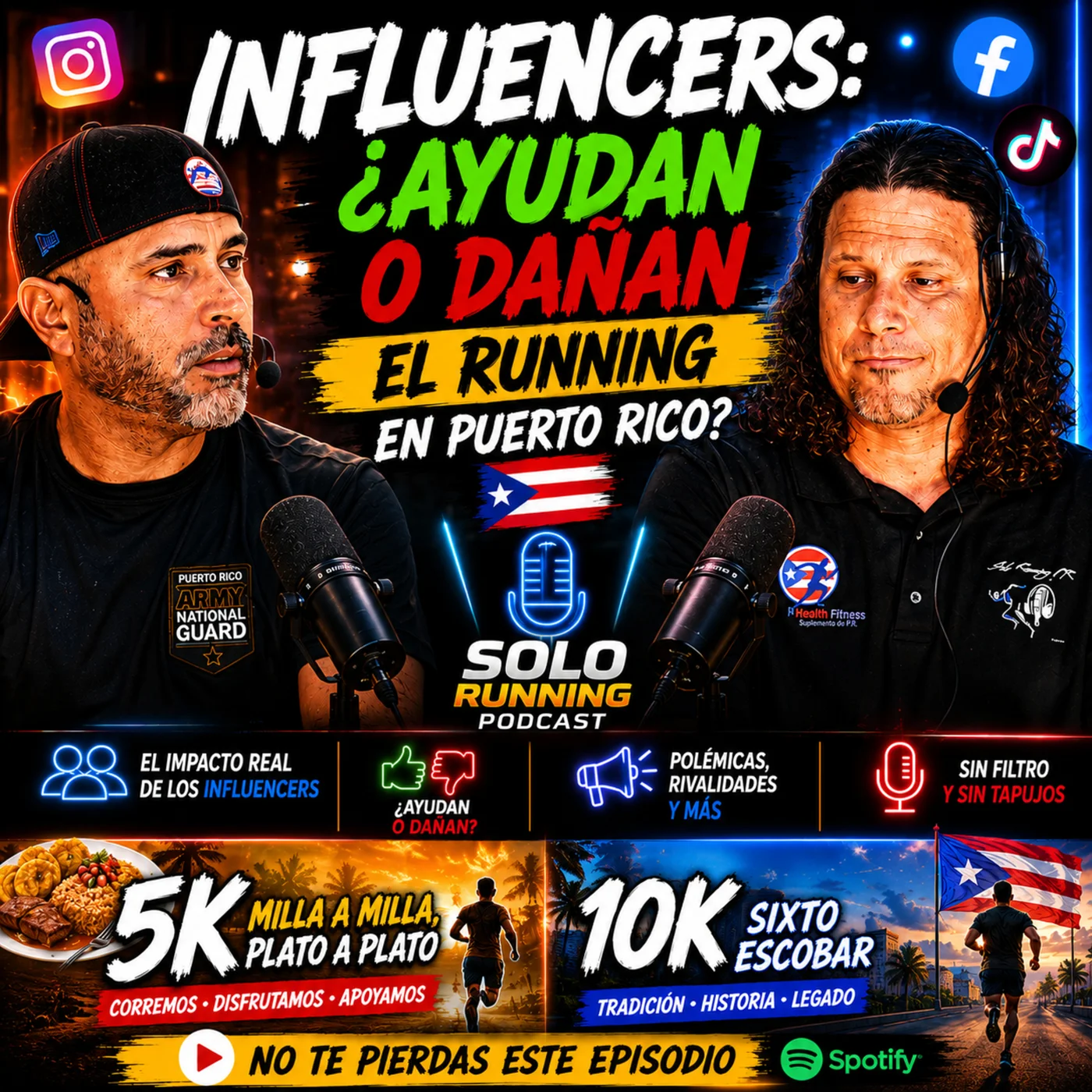 🔥 LOS INFLUENCERS ESTÁN CAMBIANDO EL RUNNING EN PUERTO RICO