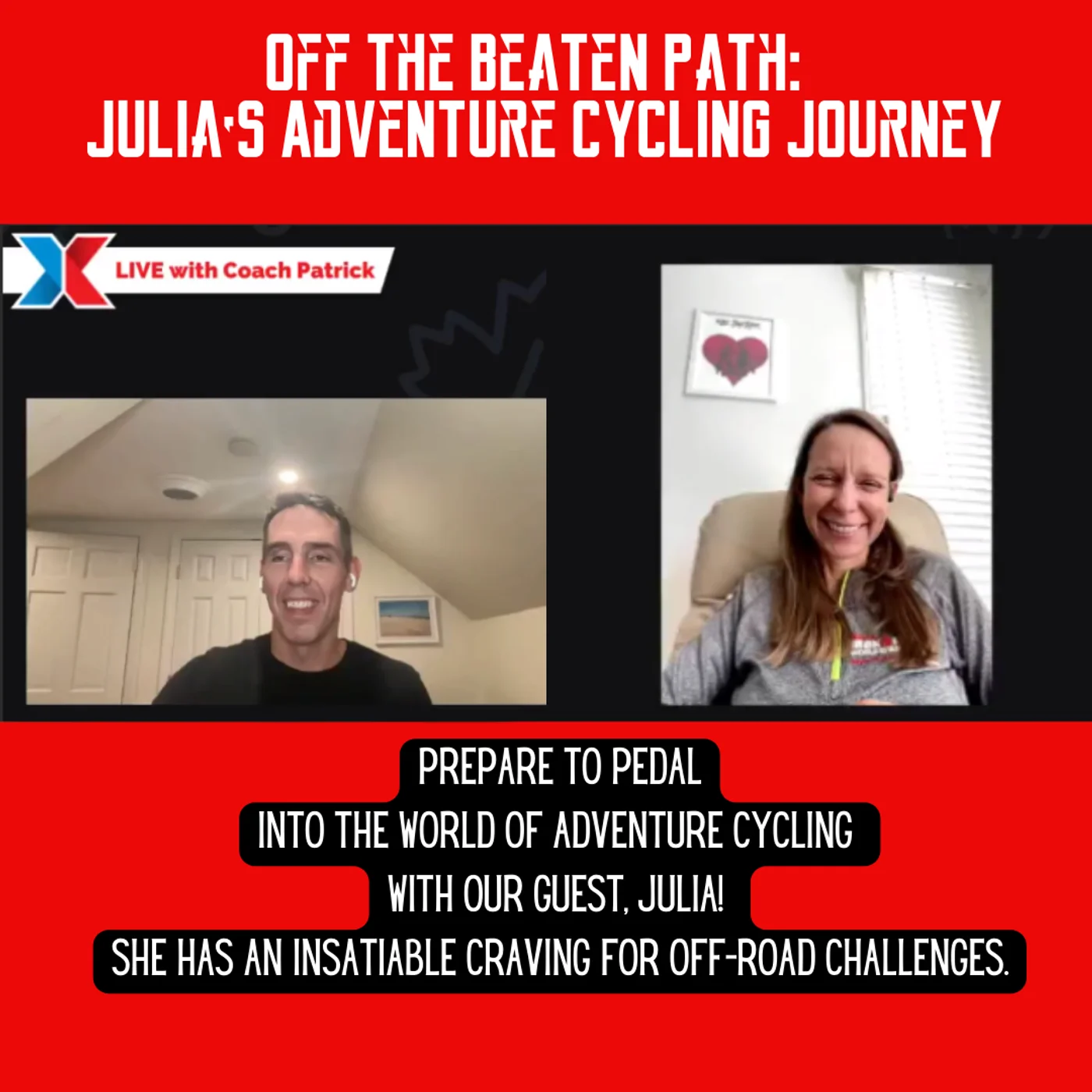 Pedaling into Adventure: Off-Road Cycling, Epic Races, and Life Lessons with Julia