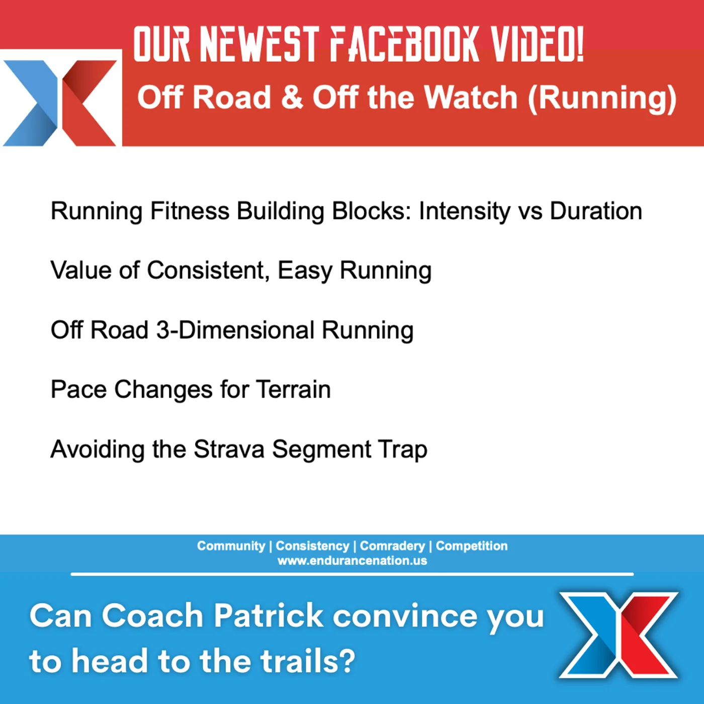 Off Road & Off the Watch (Running)