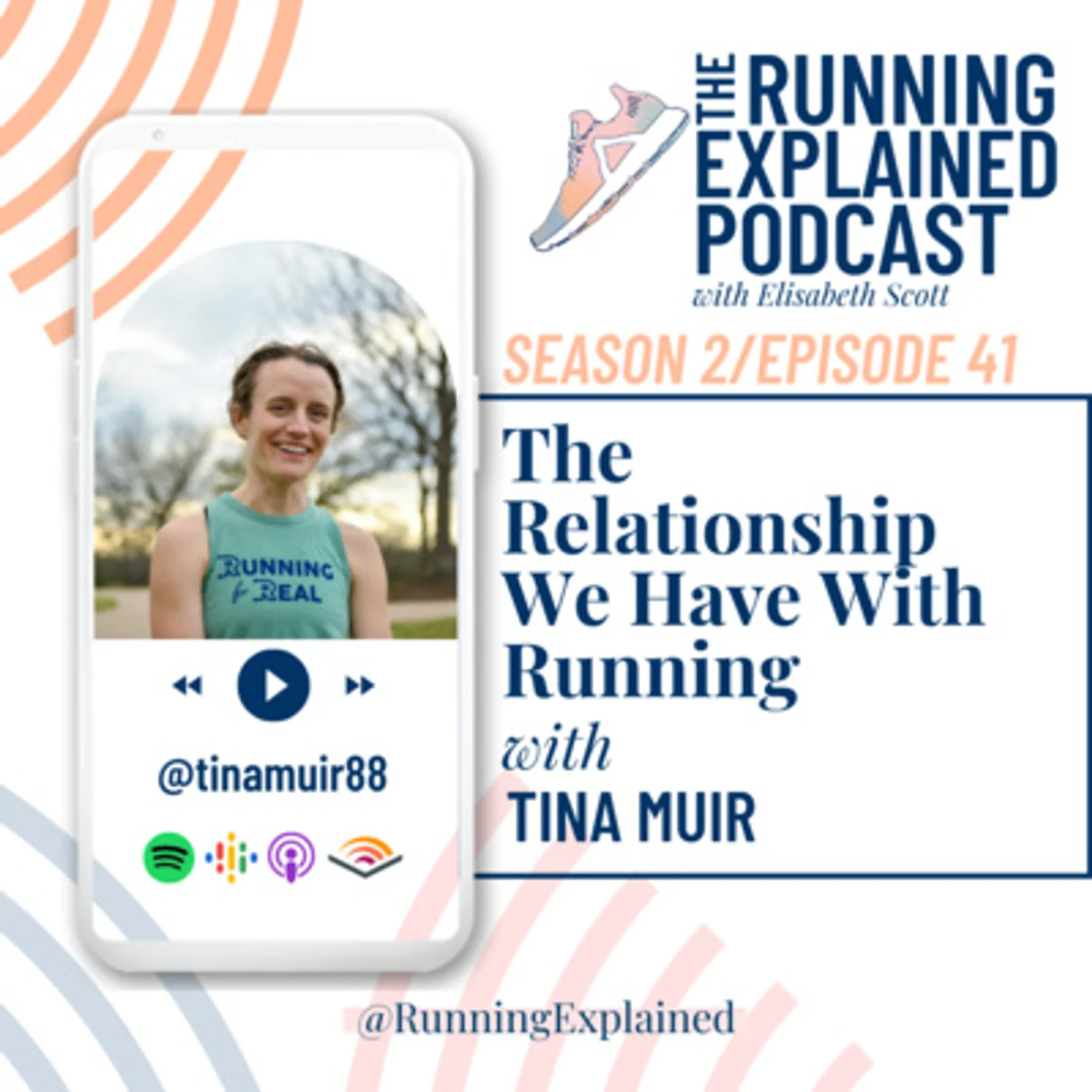 s2/e41 The Relationship We Have With Running with Tina Muir (@tinamuir88)