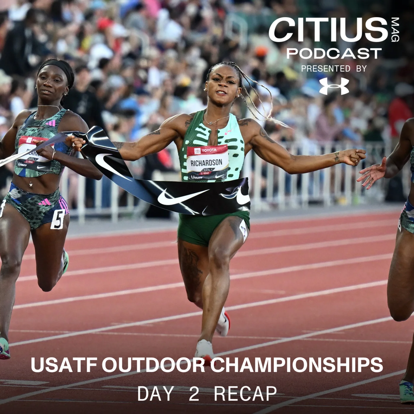 USATF OUTDOOR CHAMPIONSHIPS DAY 2 RECAP: SHA'CARRI RICHARDSON WINS THE 100M AND SENDS A STATEMENT, CRAYVONT CHARLESTON ARRIVES