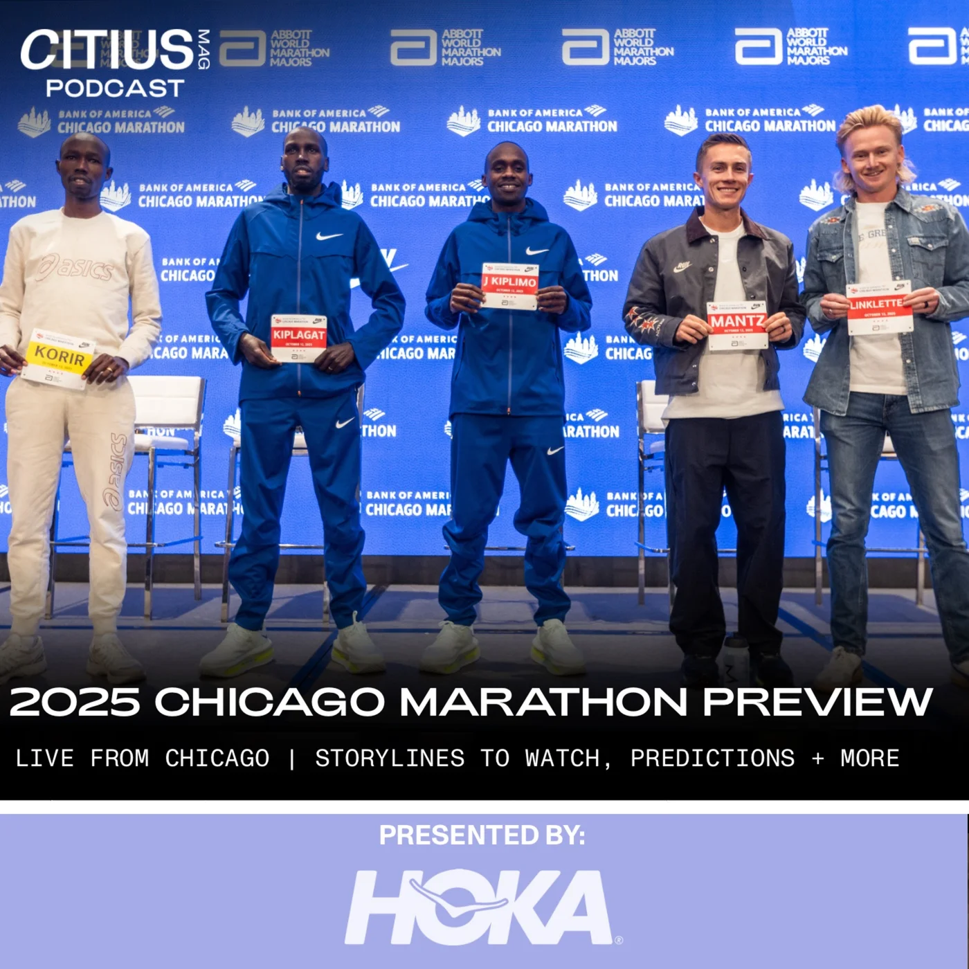 2025 CHICAGO MARATHON PREDICTIONS SHOW | PRESENTED BY HOKA (LIVE)