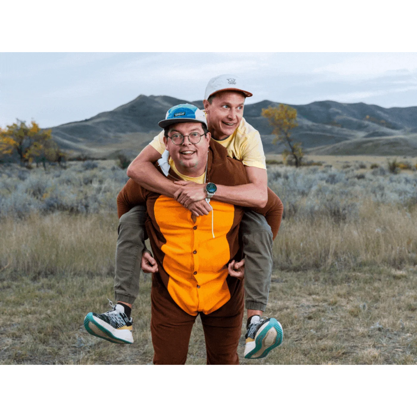 Prairie Sky Running. With Jeff and Warren Dudar