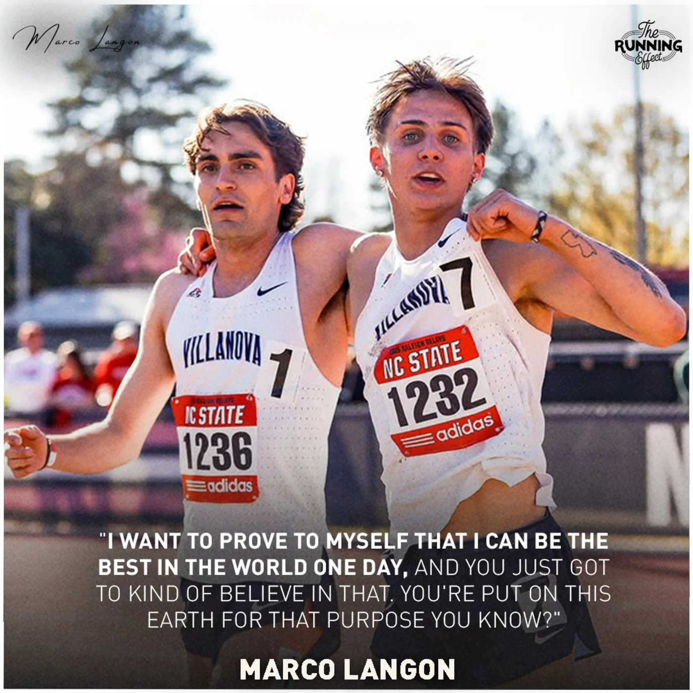 Marco Langon Went From a Kitchen Job to Running 3:33 in the 1500—Now He’s One of the Fastest Middle-Distance Runners in NCAA History