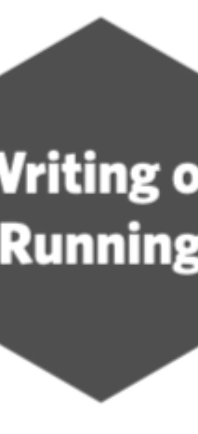 Writing On Running